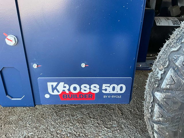 2022 k-ryole kross 500 builder elektrische dumper - afbeelding 10 van  13