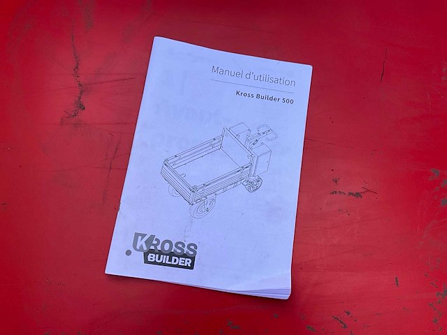 2022 k-ryole kross 500 builder elektrische dumper - afbeelding 11 van  13