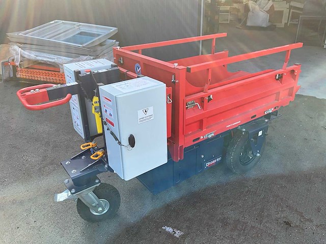 2022 k-ryole kross 500 builder elektrische dumper - afbeelding 9 van  11