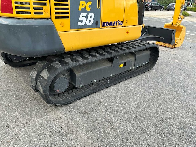 2022 komatsu pc58-8 rupsgraafmachine - afbeelding 4 van  62