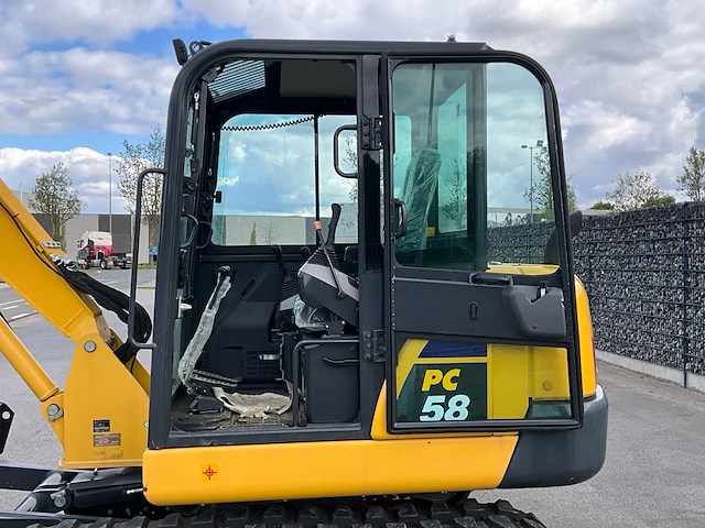 2022 komatsu pc58-8 rupsgraafmachine - afbeelding 29 van  62