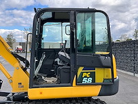 2022 komatsu pc58-8 rupsgraafmachine - afbeelding 29 van  62
