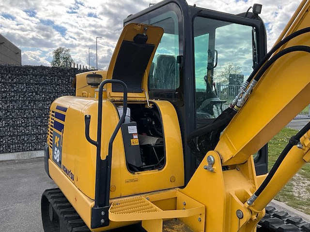 2022 komatsu pc58-8 rupsgraafmachine - afbeelding 58 van  62