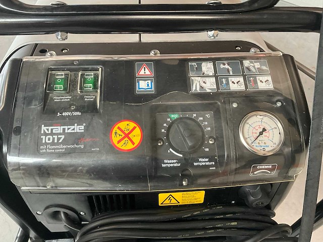 2022 kranzle 1017 hogedrukreiniger - afbeelding 3 van  6