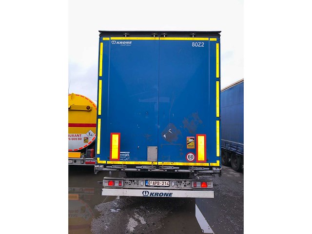 2022 krone sd semi-zeiltrailer - afbeelding 8 van  11