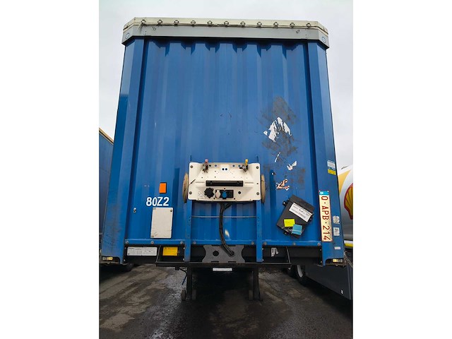 2022 krone sd semi-zeiltrailer - afbeelding 10 van  11