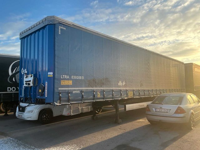 2022 krone sd semi-zeiltrailer - afbeelding 1 van  20