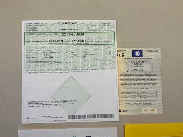 2022 krone sd semi-zeiltrailer - afbeelding 8 van  18