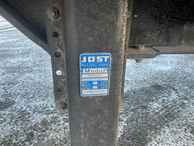 2022 krone sd semi-zeiltrailer - afbeelding 17 van  18