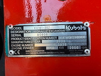 2022 kubota kx161-3sz rupsgraafmachine - afbeelding 11 van  29