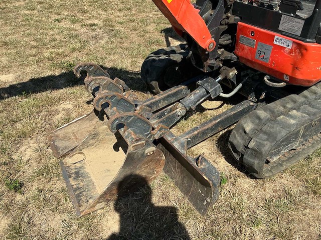 2022 kubota u17-3a minigraafmachine - afbeelding 6 van  30