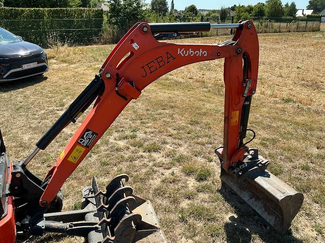2022 kubota u17-3a minigraafmachine - afbeelding 13 van  30