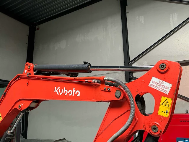 2022 kubota u50-5 midigraafmachine - afbeelding 2 van  24