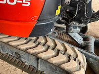 2022 kubota u50-5 rupsgraafmachine - afbeelding 4 van  20