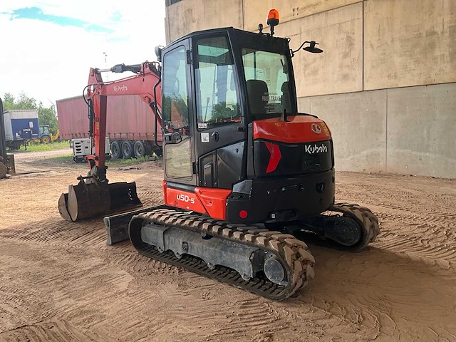 2022 kubota u50-5 rupsgraafmachine - afbeelding 19 van  20