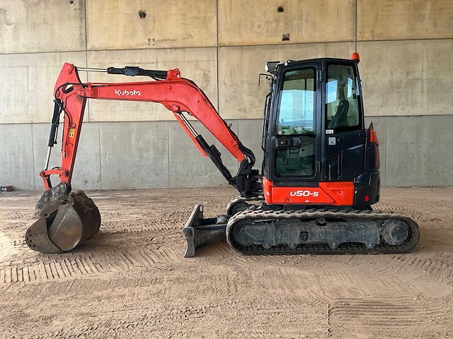 2022 kubota u50-5 rupsgraafmachine - afbeelding 20 van  20