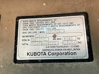 2022 kubota u50-5 rupsgraafmachine - afbeelding 14 van  21
