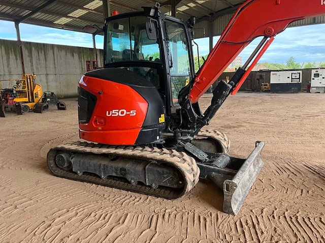 2022 kubota u50-5 rupsgraafmachine - afbeelding 16 van  21