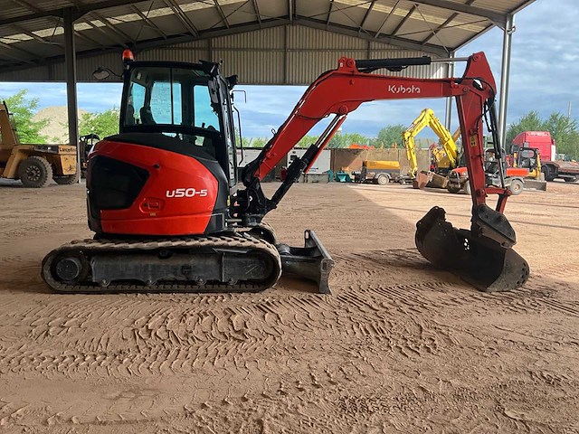 2022 kubota u50-5 rupsgraafmachine - afbeelding 17 van  21