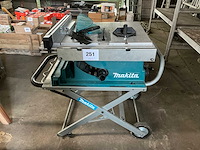 2022 makita 2704n zaagtafel - afbeelding 1 van  6