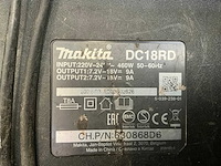 2022 makita dc18rd acculader - afbeelding 2 van  4