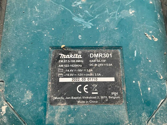 2022 makita dmr301 werfradio - afbeelding 8 van  8