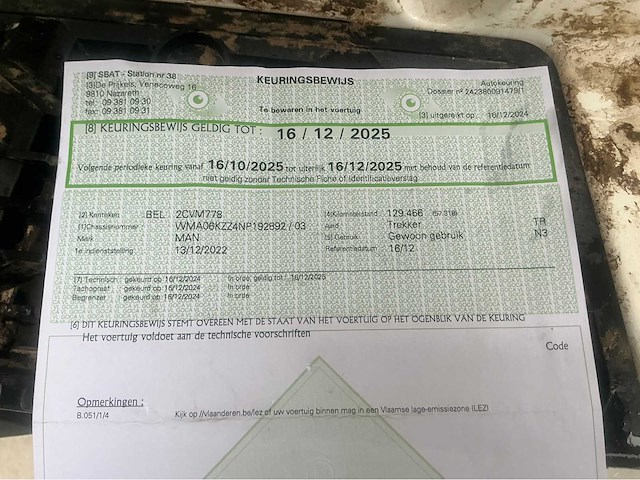 2022 man tgx - afbeelding 38 van  46