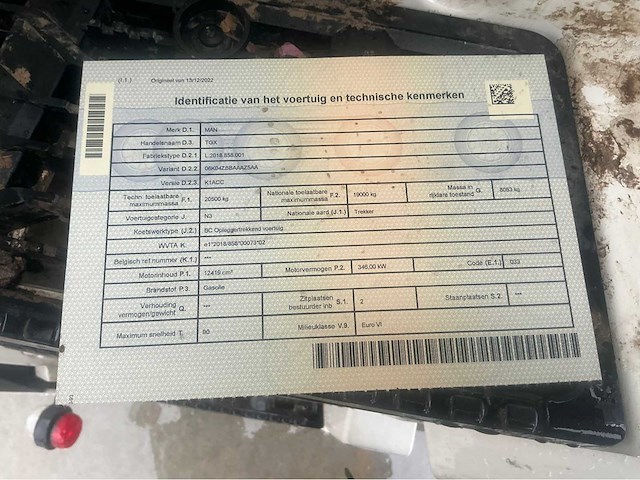 2022 man tgx - afbeelding 41 van  46