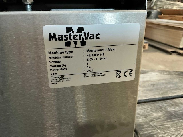 2022 mastervac j-maxi vacuümapparaat - afbeelding 3 van  5
