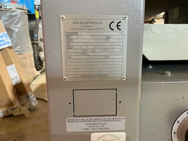 2022 mc casadei fs 09 schaafmachines - afbeelding 13 van  13