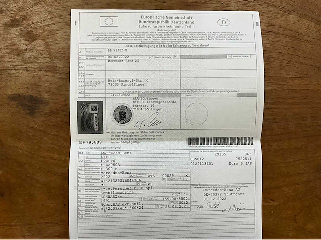 2022 mercedes-benz e300 plug-in hybrid - full option - afbeelding 30 van  40