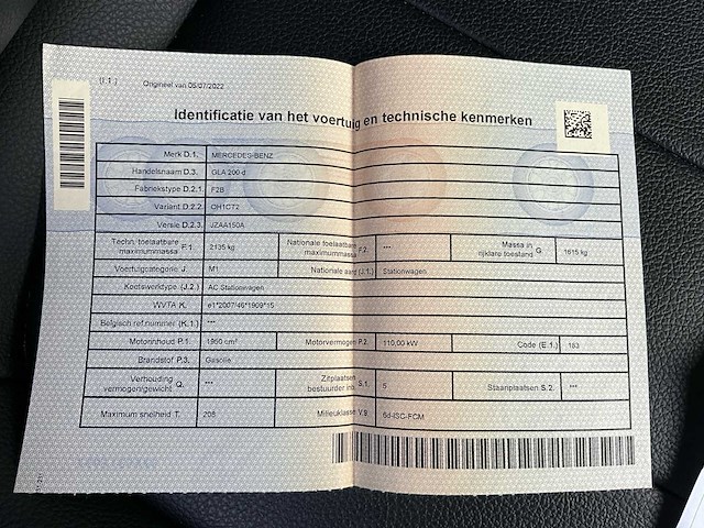 2022 mercedes-benz gla 200d personenauto - afbeelding 25 van  47