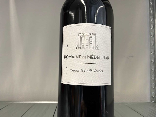 2022 merlot & petit verdot domaine de médeilhan rode wijn (27x) - afbeelding 3 van  6