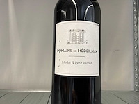 2022 merlot & petit verdot domaine de médeilhan rode wijn (27x) - afbeelding 3 van  6