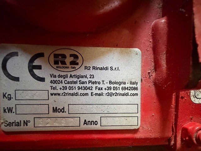 2022 mtz r2 rinaldi rotorkopeg - afbeelding 6 van  8