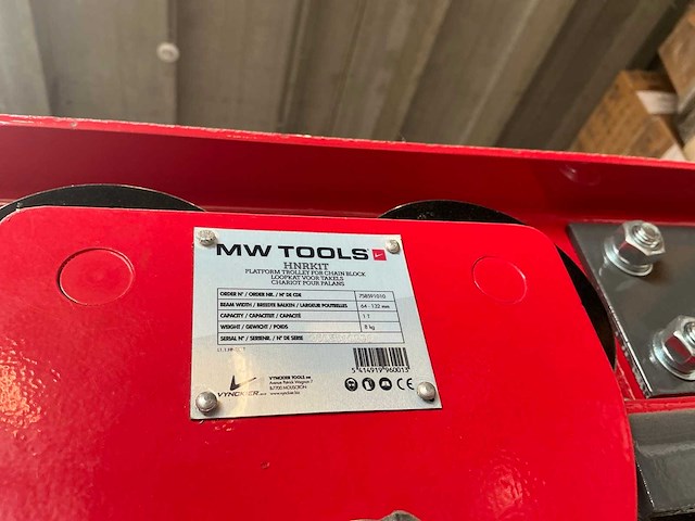 2022 mw tools ptlk1 mobiele portaalkraan - afbeelding 7 van  8