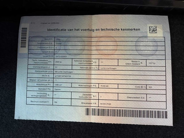 2022 opel combo 1.5 diesel - airco - navigatie - afbeelding 35 van  45