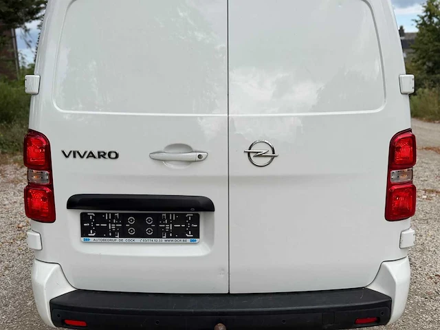 2022 opel vivaro lichte vracht - trekhaak - automaat - ingericht - navigatie, airco,... - afbeelding 31 van  40