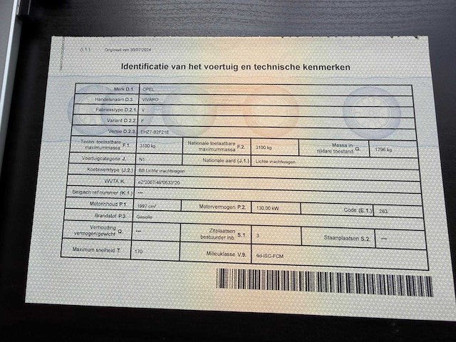 2022 opel vivaro lichte vracht - trekhaak - automaat - ingericht - navigatie, airco,... - afbeelding 34 van  41