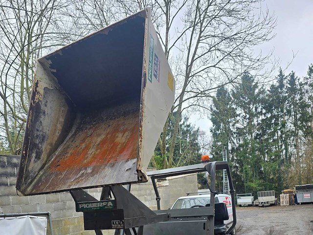 2022 piquersa d-1750-da mini dumper - afbeelding 5 van  9