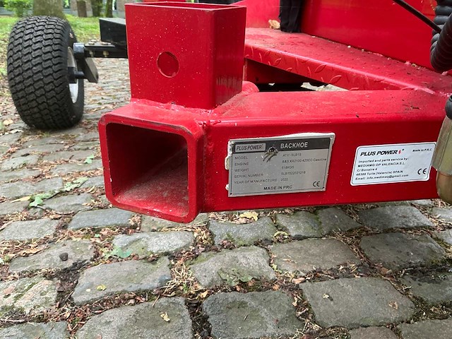 2022 plus power slb15 towable spider minigraafmachine - afbeelding 8 van  11