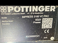 2022 pottinger impress 3160 vc pro bale bale baler - afbeelding 8 van  16