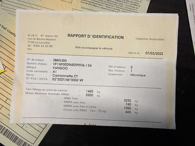 2022 renault kangoo - euro 6d - 74600km - geldige technische keuring - afbeelding 33 van  38