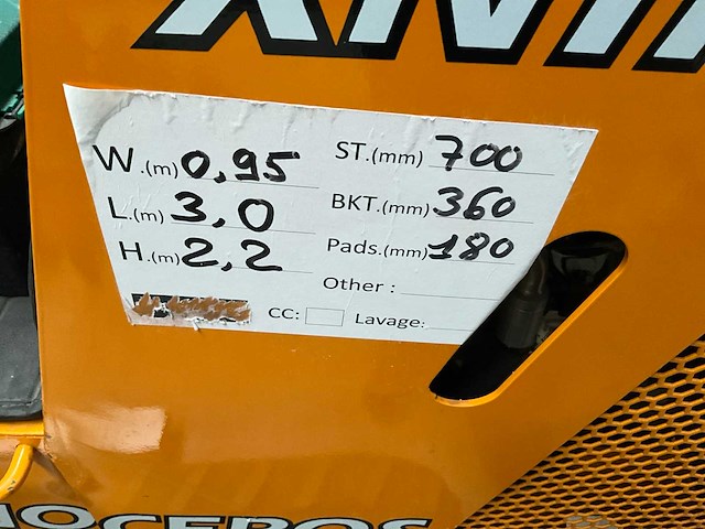 2022 rhino ceros xn11 minigraafmachine - afbeelding 13 van  16