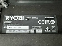 2022 ryobi rm480e mulcher accu zitmaaier - afbeelding 4 van  5
