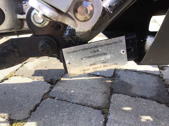 2022 sakura zf2 scooter - afbeelding 5 van  8