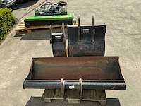 2022 set graafbakken cw05 230mm , 600mm & 1200mm - afbeelding 5 van  10