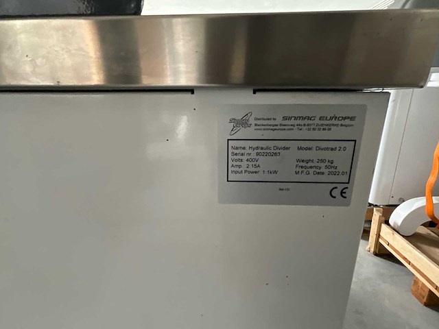 2022 sinmag hydraulische verdeler doseringsmachine - afbeelding 5 van  5