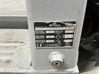 2022 still ech 15c elektrische hand hydraulische palletwagen - afbeelding 3 van  8