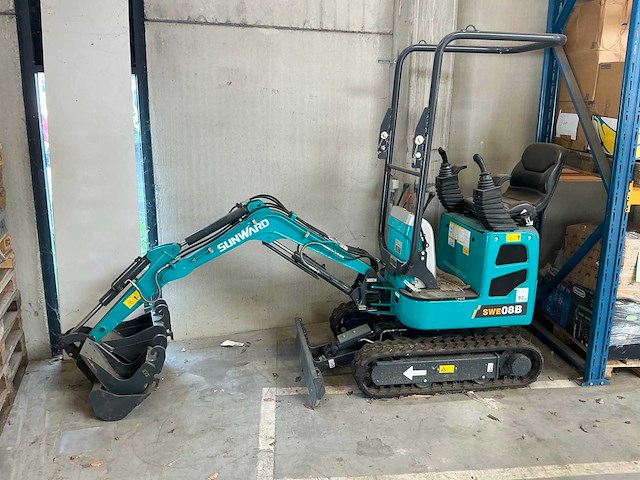 2022 sunward swe08b minigraafmachine - afbeelding 1 van  9